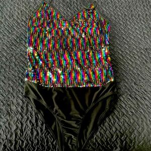 Sequin bodysuit